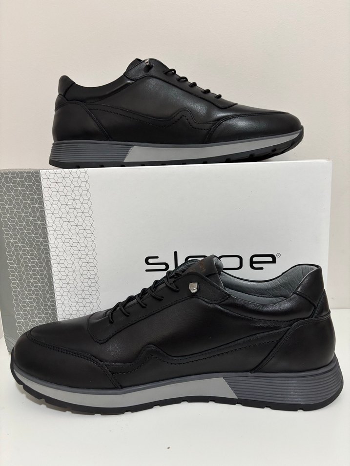 DERİ SNEAKER AYAKKABI 42 NUMARA - Görsel 3