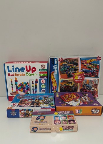 ÇOCUK EĞİTİCİ OYUNCAKLAR VE PUZZLE LAR - Görsel 4