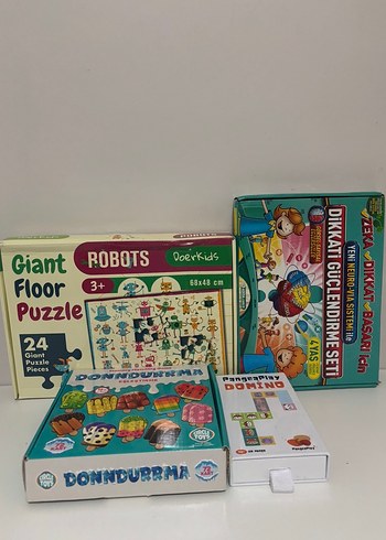 ÇOCUK EĞİTİCİ OYUNCAKLAR VE PUZZLE LAR - Görsel 2