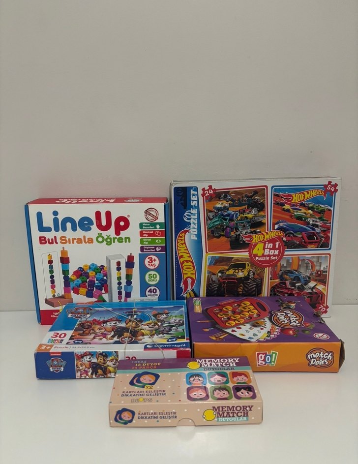 ÇOCUK EĞİTİCİ OYUNCAKLAR VE PUZZLE LAR - Görsel 4