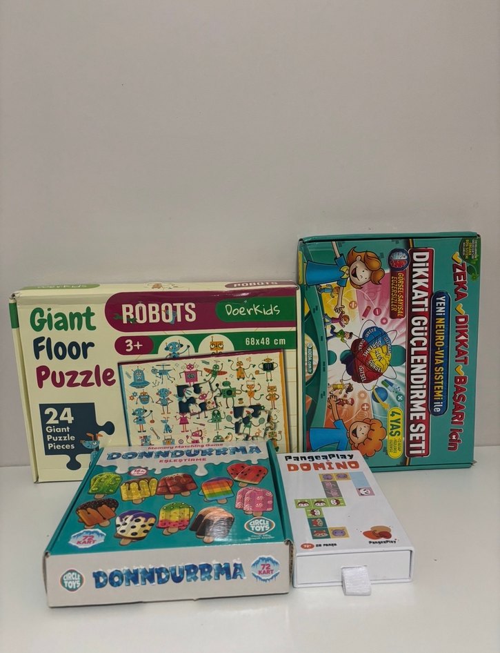 ÇOCUK EĞİTİCİ OYUNCAKLAR VE PUZZLE LAR - Görsel 2