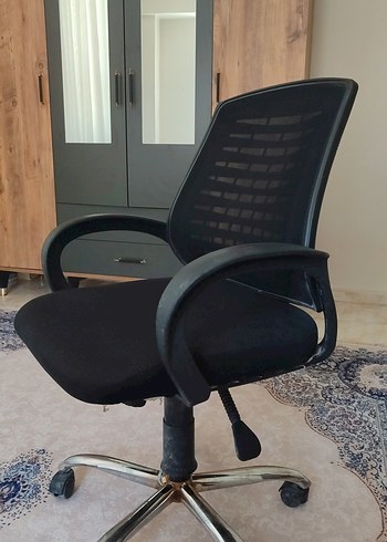 Fileli ofis büro bilgisiyar koltuğu sandalyesi - Görsel 2