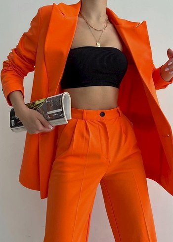 Kadın Blazer Ceket Takım