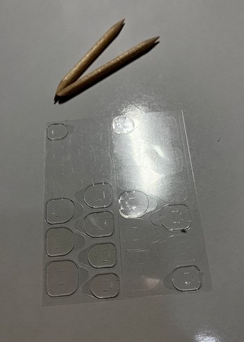 Misyul Siyah Kendinden Yapışkanlı Takma Tırnak - Görsel 4