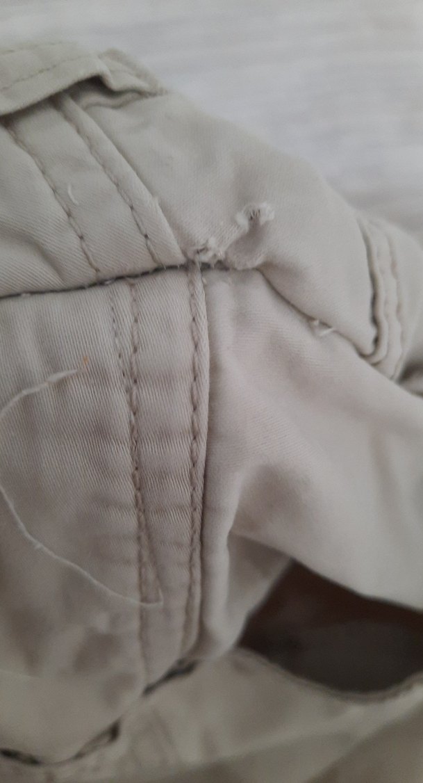 lcw Bej keten Kumaş Kadın Pantolon - Görsel 4