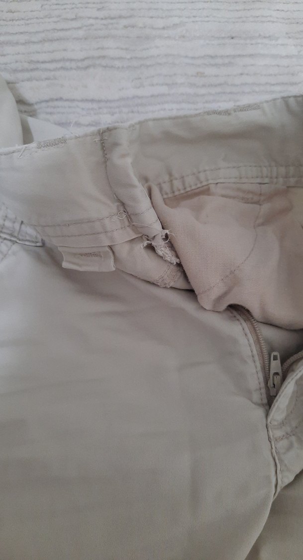 lcw Bej keten Kumaş Kadın Pantolon - Görsel 3