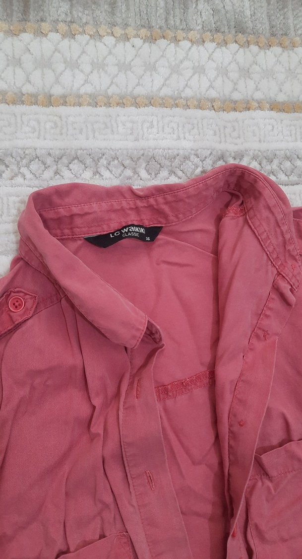 lcw 36 beden gömlek tunik - Görsel 2