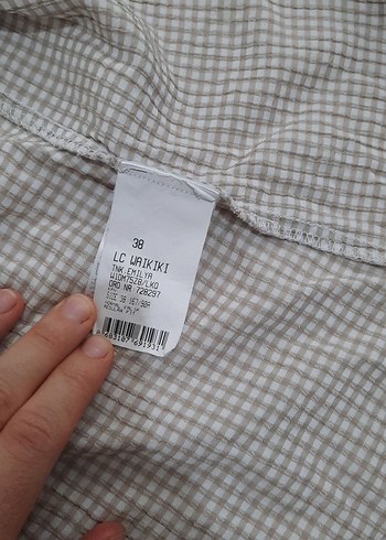lcw 38 beden gömlek tunik - Görsel 5