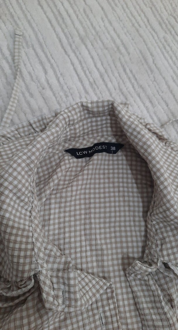 lcw 38 beden gömlek tunik - Görsel 2