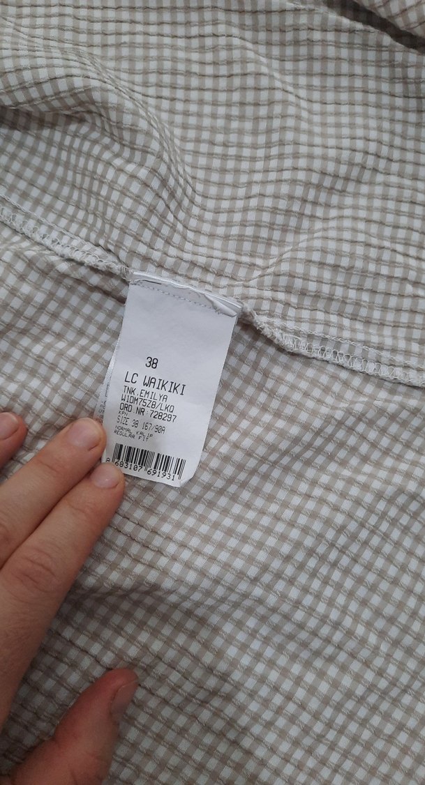 lcw 38 beden gömlek tunik - Görsel 5