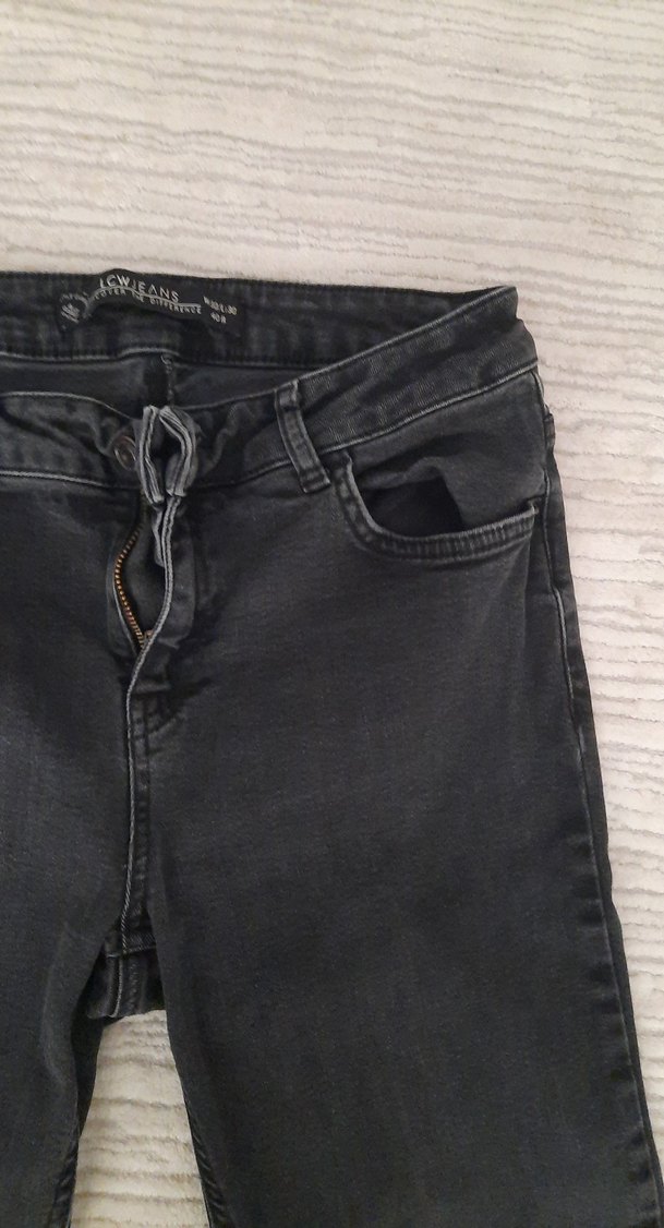 Siyah Kadın Regular Fit Denim Jean lcw 40 beden - Görsel 3