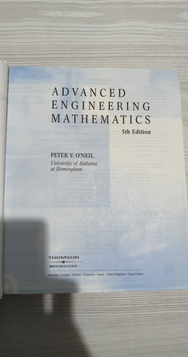 Advanced Engineering Mathematics 5th Edition - Görsel 3