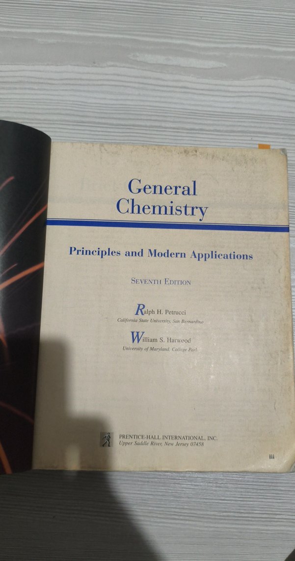 Genel Kimya - Petrucci, 7. Baskı, Uluslararası - Görsel 3