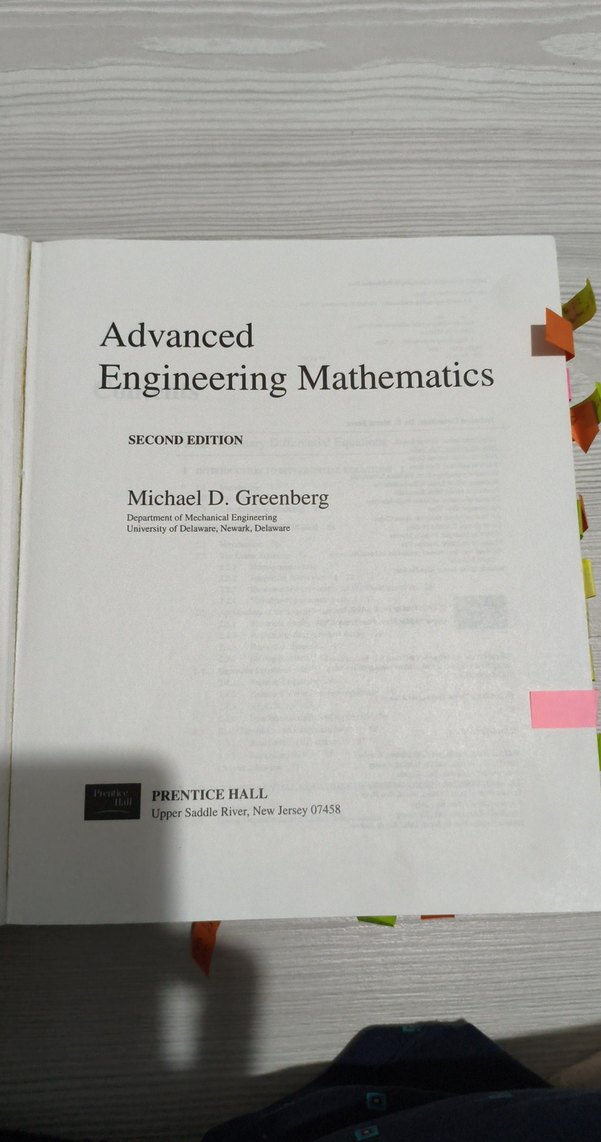 Advanced Engineering Mathematics - Michael D. Greenberg - Görsel 3