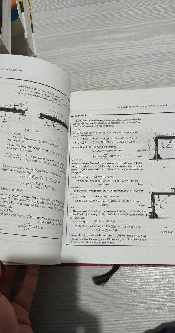 Mühendislik Mekaniği Statik Kitabı - Görsel 2