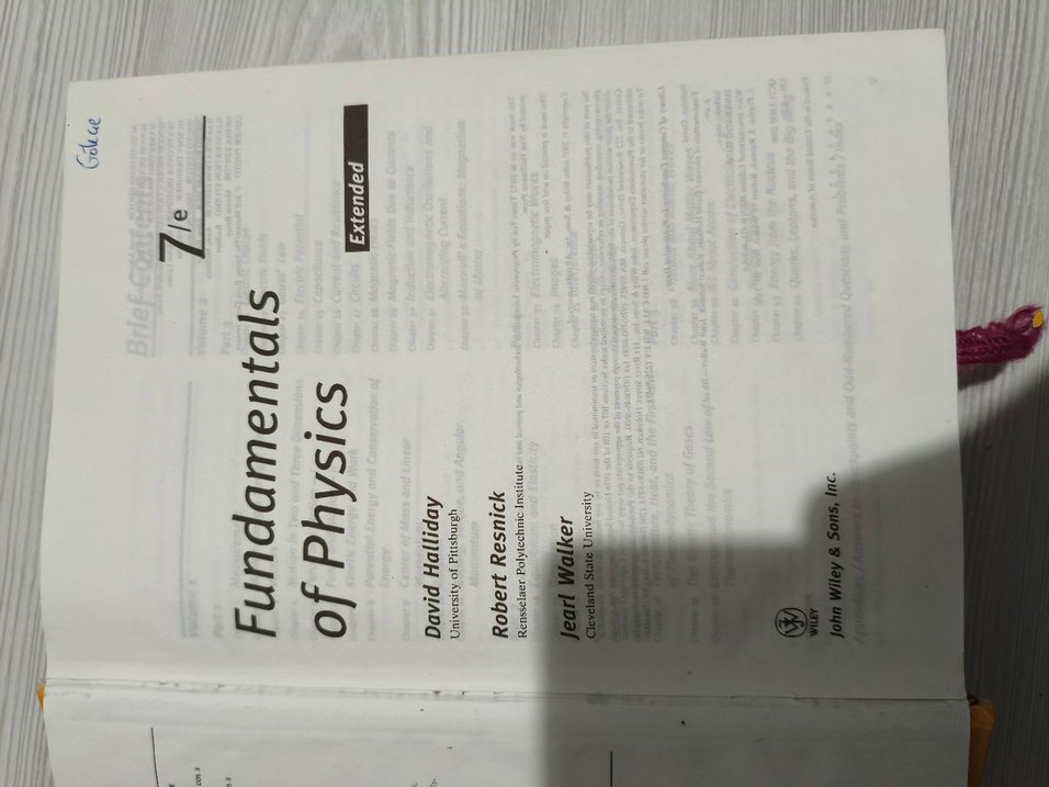 Fundamentals of Physics 7. Baskı - Görsel 4