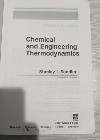 Chemical and Engineering Thermodynamics - Stanley I. Sandler - Görsel 3
