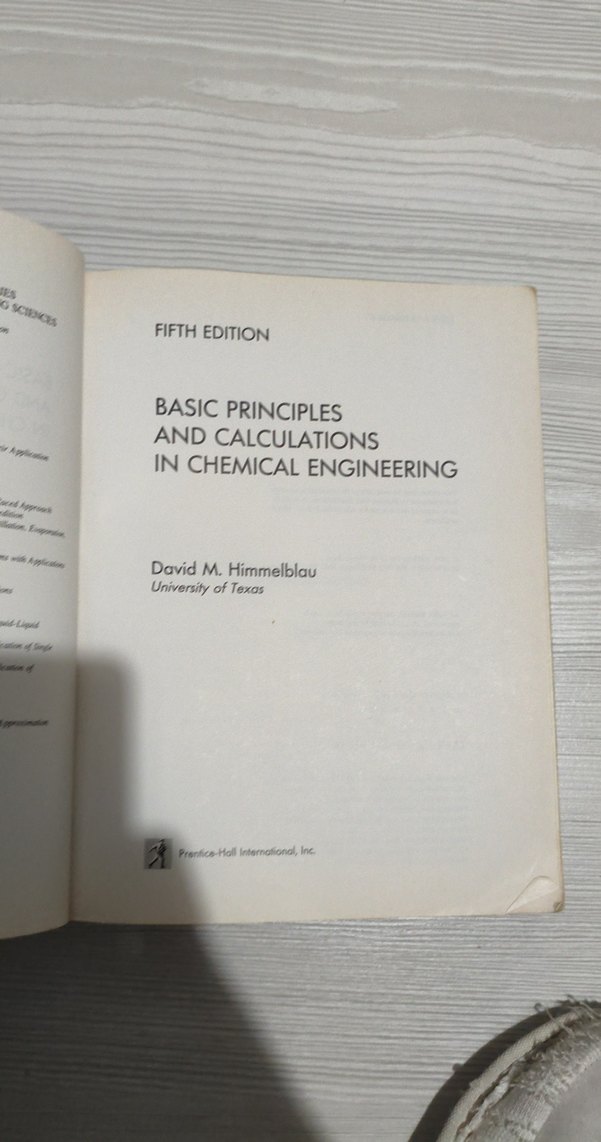 Basic Principles and Calculations in Chemical Engineering - Görsel 2