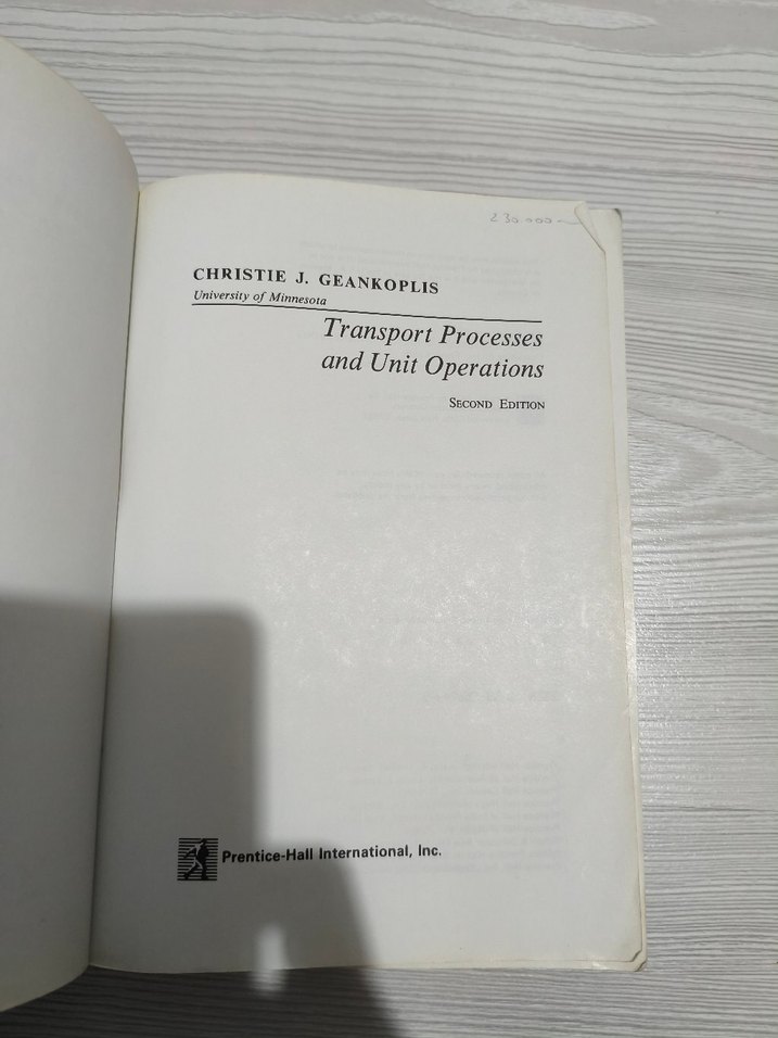 Transport Processes and Unit Operations - Görsel 2