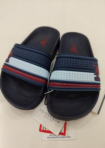 U.S. Polo Assn. Erkek Çocuk Lacivert Terlik