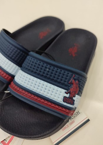 28 Beden mavi Renk U.S. Polo Assn. Erkek Çocuk Lacivert Terlik