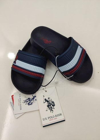 U.S. Polo Assn. Erkek Çocuk Mavi Terlik
