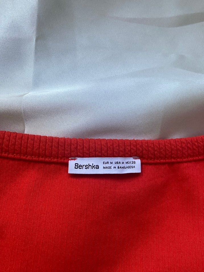 Kırmızı Kadın Triko Uzun Kollu Bluz - Görsel 2