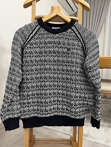 Lacoste Ters Örgü Kazak