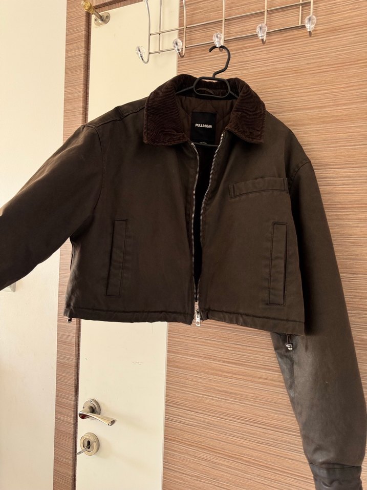 Kahverengi Kadın Ceket - Görsel 3