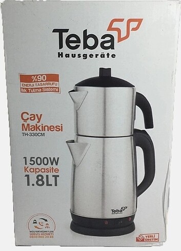 TEBA İNOX ÇAY MAKİNESİ 