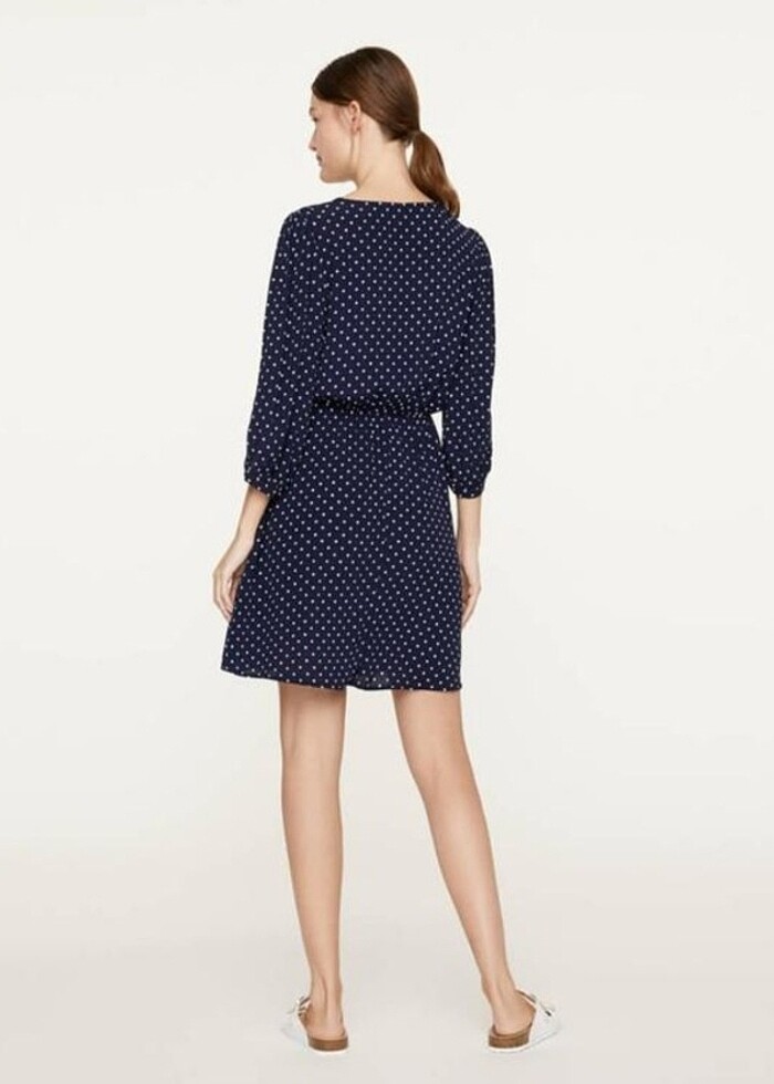 Oysho puantiyeli elbise  - Görsel 5