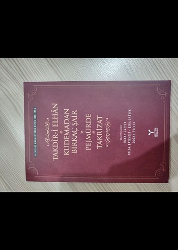 Osmanlıca Kitap: Takdir-i Elhan, Kudemâdan Birkaç Şair