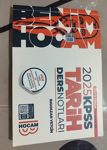 2025 KPSS Tarih Ders Notları - Ramazan Yetgin