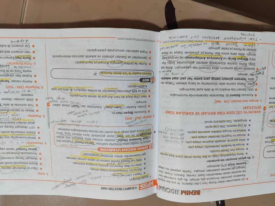 2025 KPSS Tarih Ders Notları - Ramazan Yetgin - Görsel 2