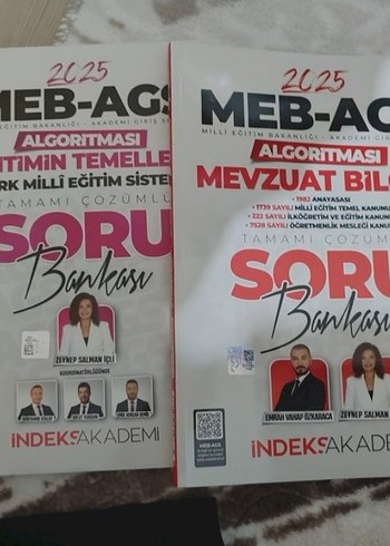 2025 MEB-AG Algoritması ve Mevzuat Bilgi Soru Bankası