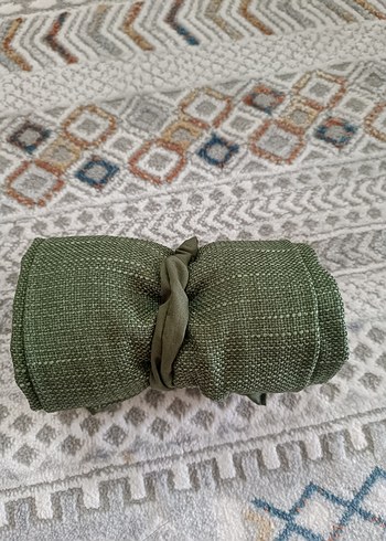 Diğer haki renk katlanır mini bavul