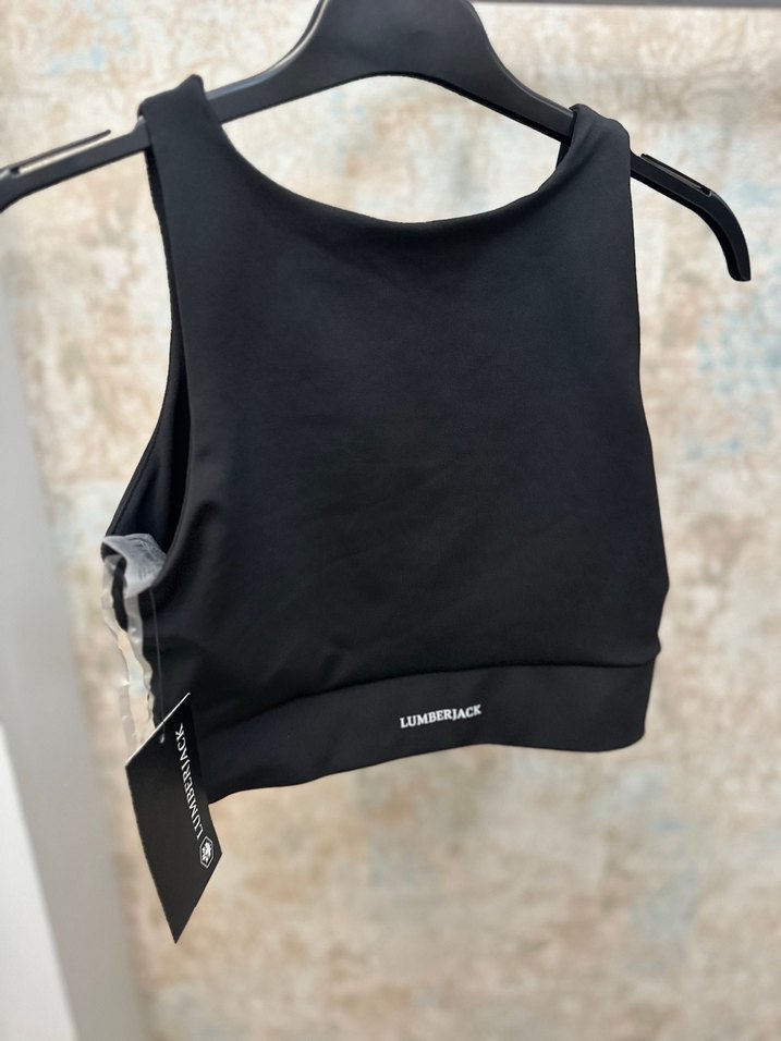 Siyah Mini Spor Sütyeni - Görsel 2