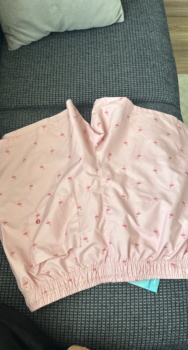 Pembe Mini Desenli Erkek Deniz Şortu - Görsel 2