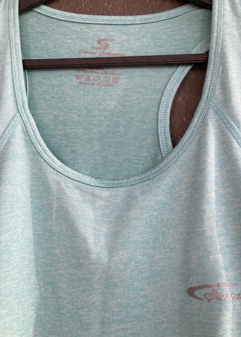 Turkuaz Kadın Atlet Rahat Kesim - Görsel 3