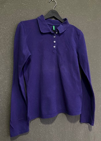 Polo yaka kadın bluz - Görsel 3