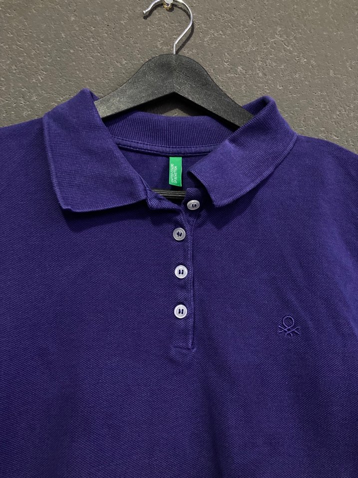 Polo yaka kadın bluz - Görsel 4