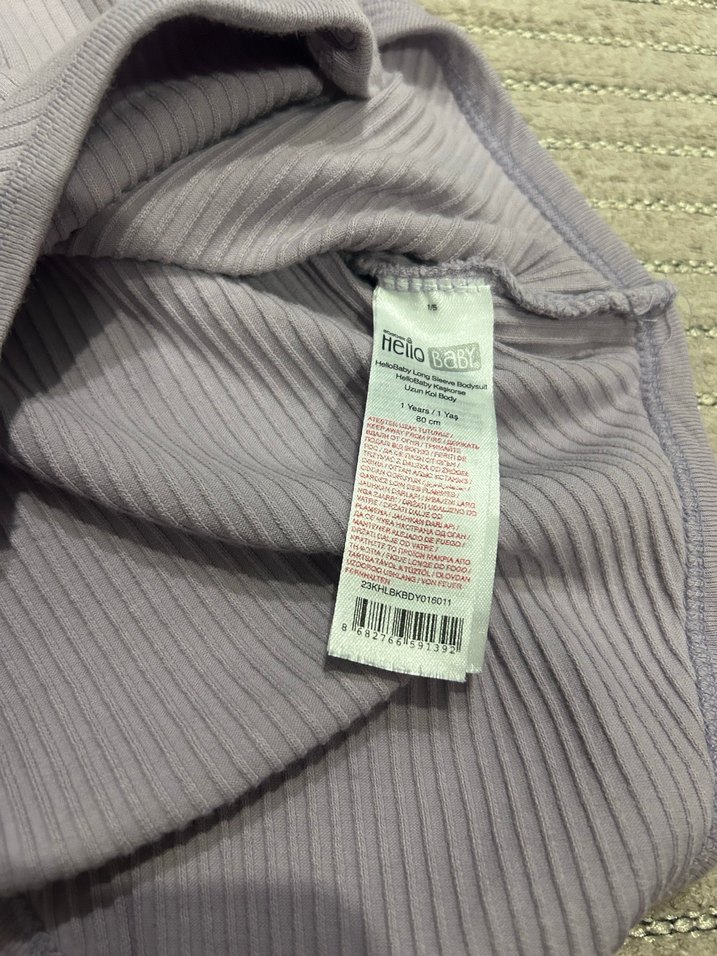 Hello baby uzun kollu zıbın - Görsel 5