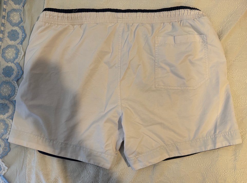 Moncler Beyaz Erkek Deniz Şortu - Görsel 2