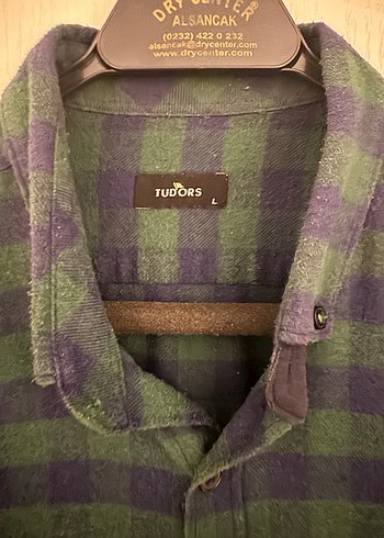 Tudors Yeşil Oduncu Erkek Gömleği - Görsel 3