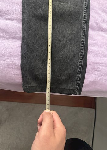 Gri Erkek Kot Pantolonu - Görsel 2