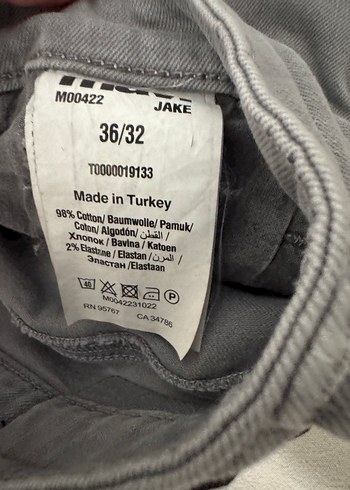 Mavi Jean Gri Erkek Pantolon - Görsel 5