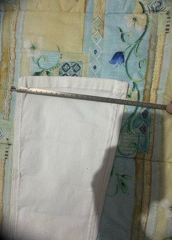 Beyaz Kadın Pantolonu - Görsel 6