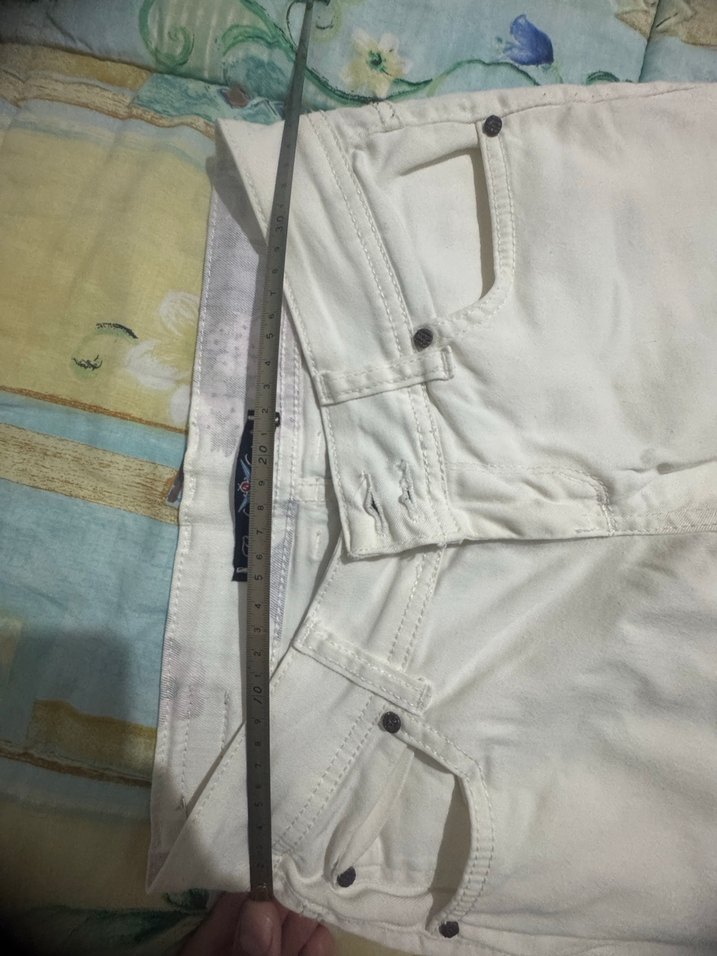 Beyaz Kadın Pantolonu - Görsel 3