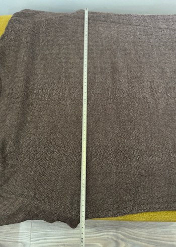 Kahverengi Yün Erkek Triko Kazak - Görsel 5