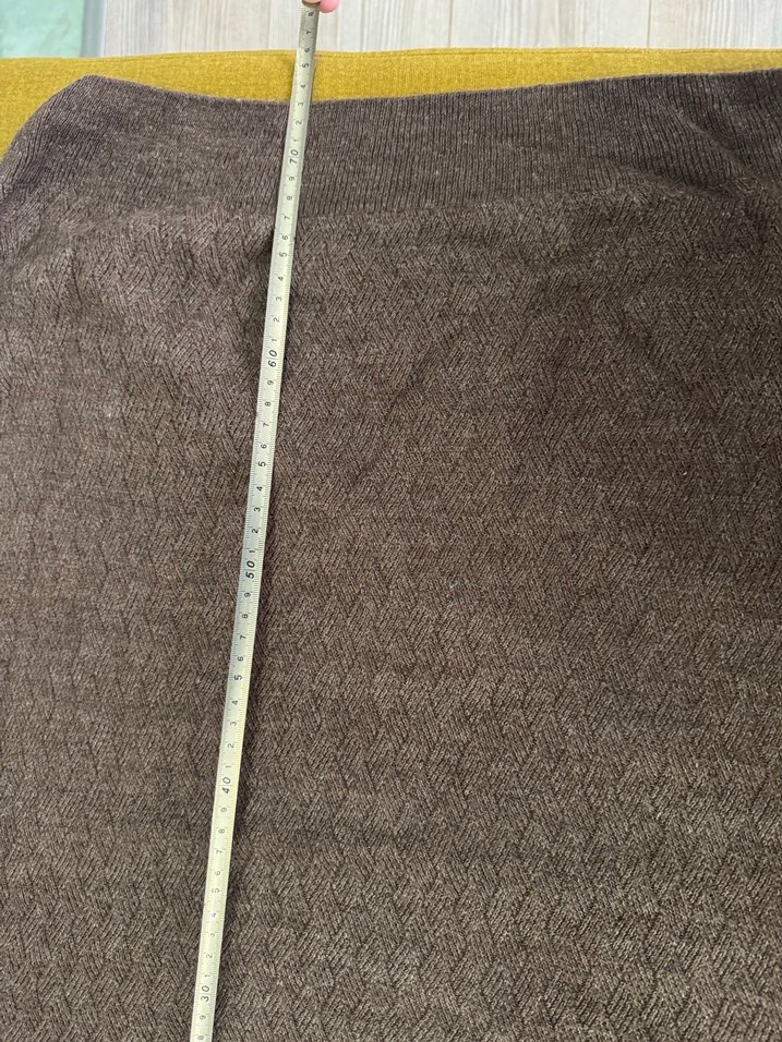 Kahverengi Yün Erkek Triko Kazak - Görsel 4